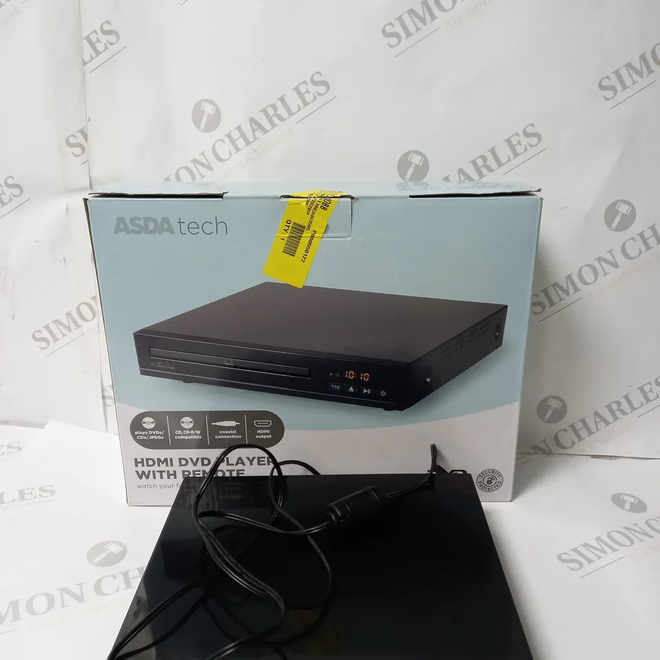 BOXED HDMI DVD PLAYER IN BLACK