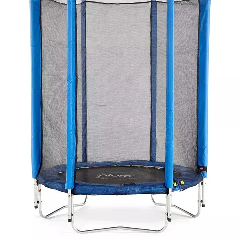 BOXED JUNIOR SPRINGSAFE 4FT TRAMPOLINE & ENCLOSURE - BLUE - COLLECTION ONLY