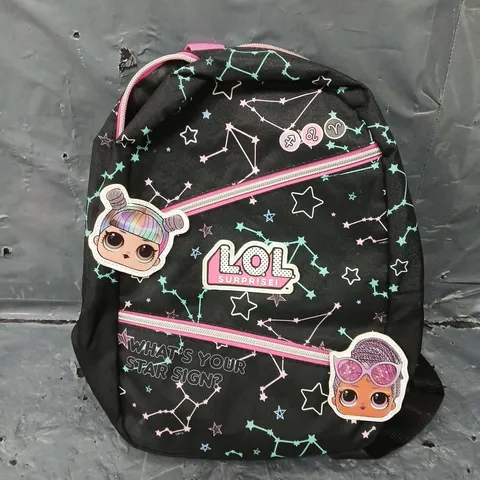 LOL SURPRISE CHILDRENS BACKPACK 