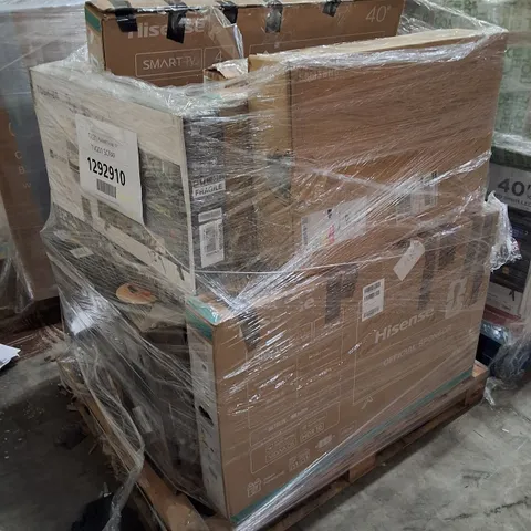 PALLET CONTAINING APPROXIMATELY 16 DAMAGED TVS