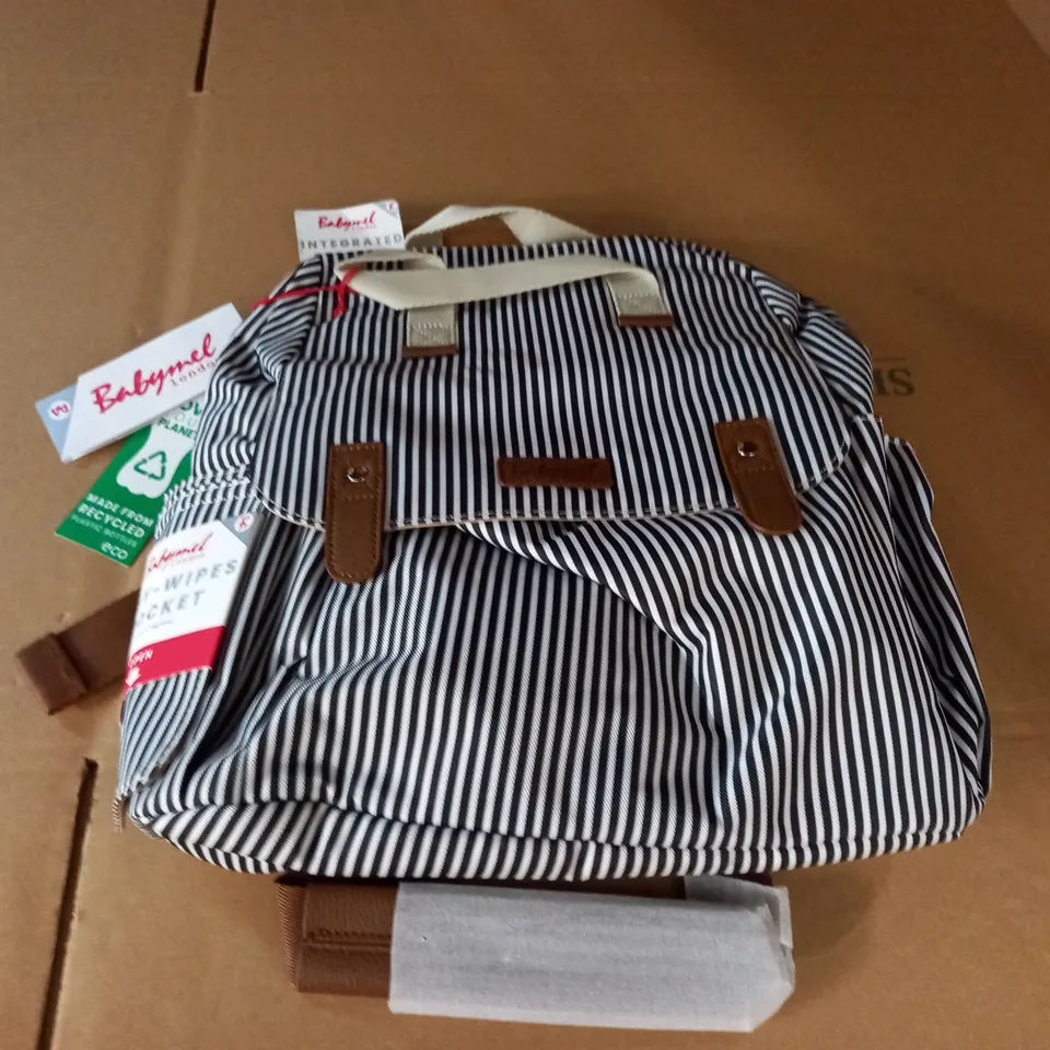 BABYMEL ROBYN ECO STRIP EBABY CARE BAG 