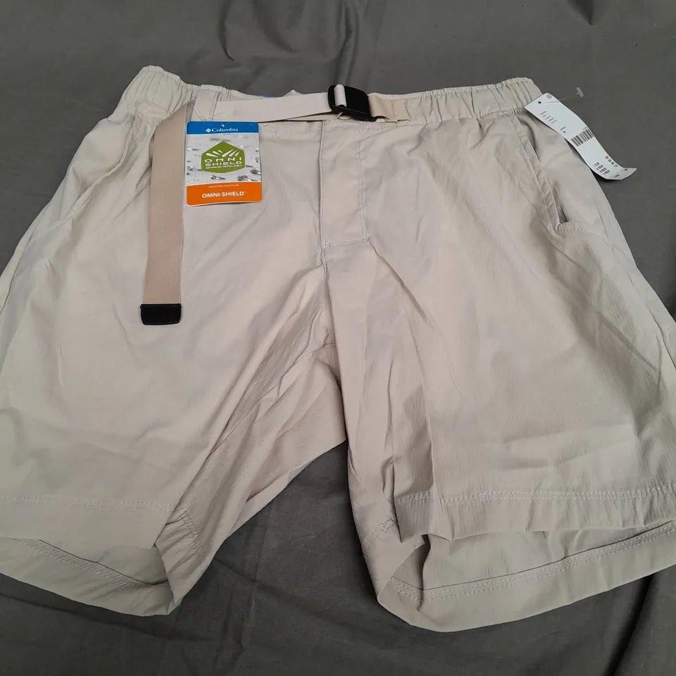 COLUMBIA BEIGE SHORTS - 30W