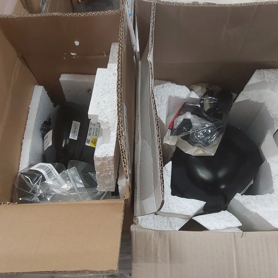 PALLET CONTAINING A VERY LARGE QUANTITY OF EMBRACO COMPRESSORS ECT