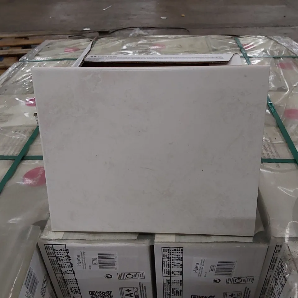 PALLET TO CONTAIN APPROX 81 X PACKS OF HELENA CERAMIC WALL TILES - 20 TILES PER PACK // TILE SIZE: 20 X 25cm