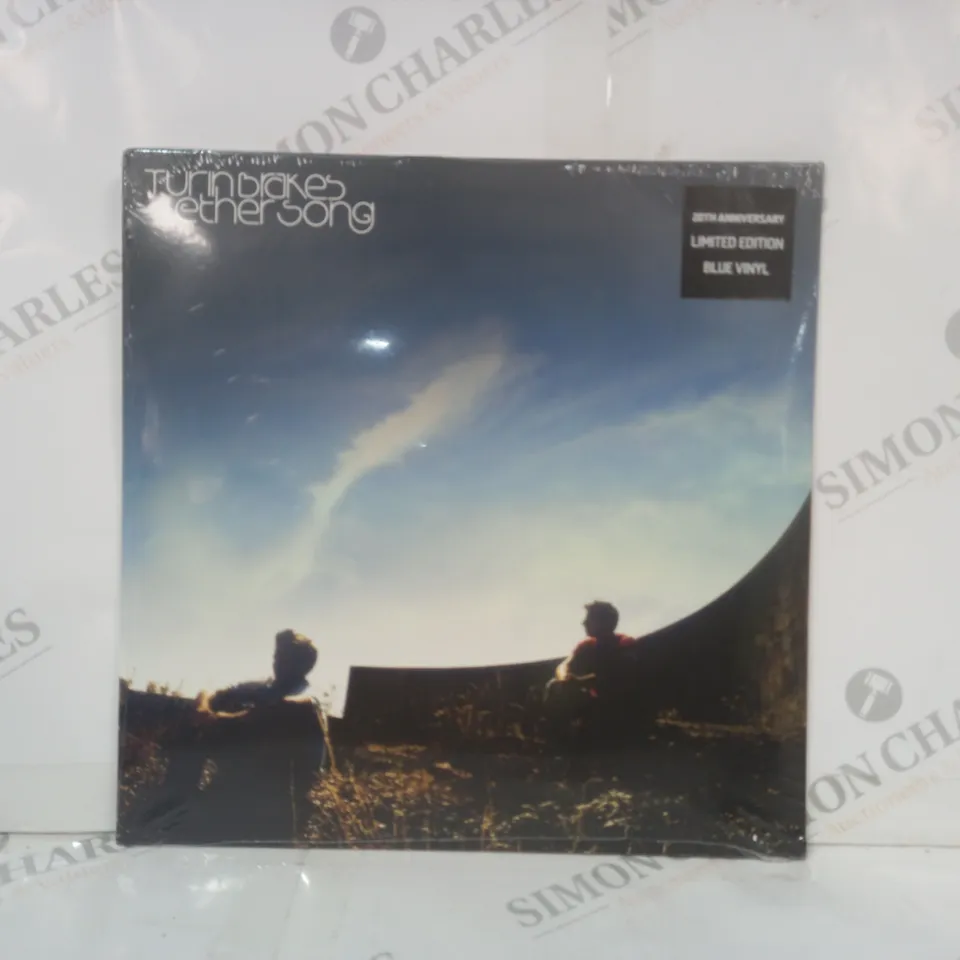 TURIN BRAKES ETHER SONG 20TH ANNIVERSARY LIMITED EDITION BLUE VINYL