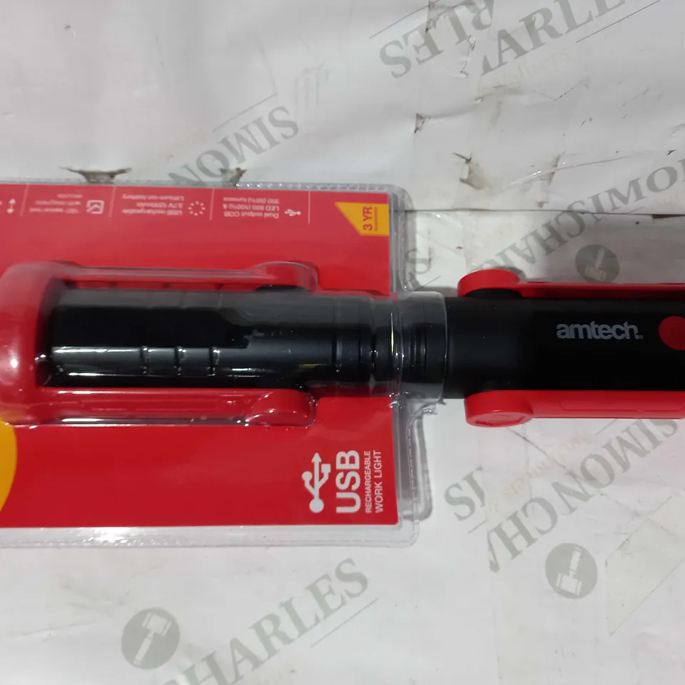 AMTECH USB RECHARGEABLE WORK LIGHT