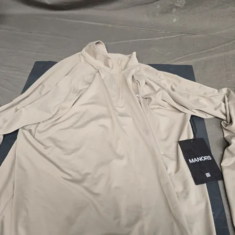 MANORS COURSE MIDLAYER IN DUNE SIZE M