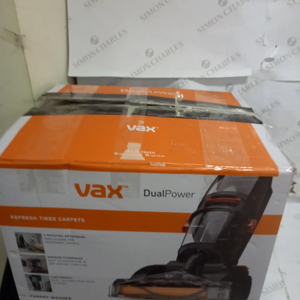 VAX W86-DP-B DUAL POWER CARPET CLEANER