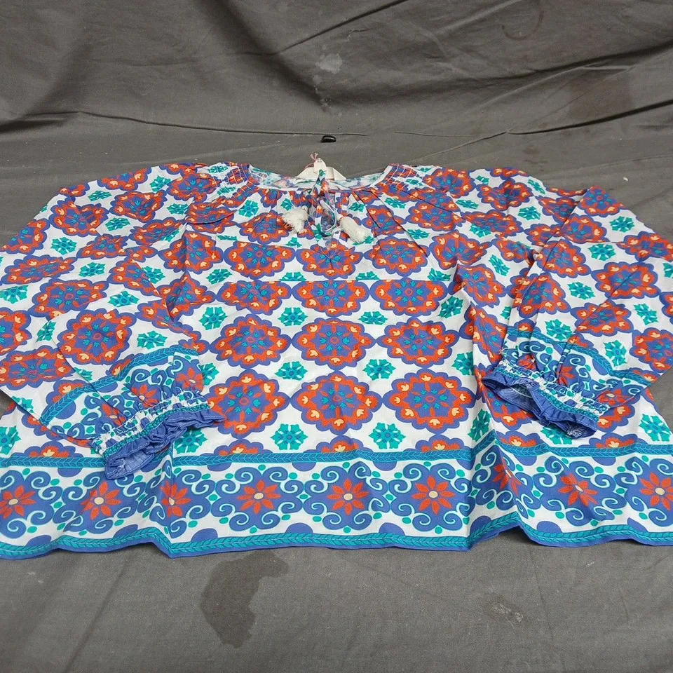 BODEN LONG SLEEVED SHIRT - SIZE 12
