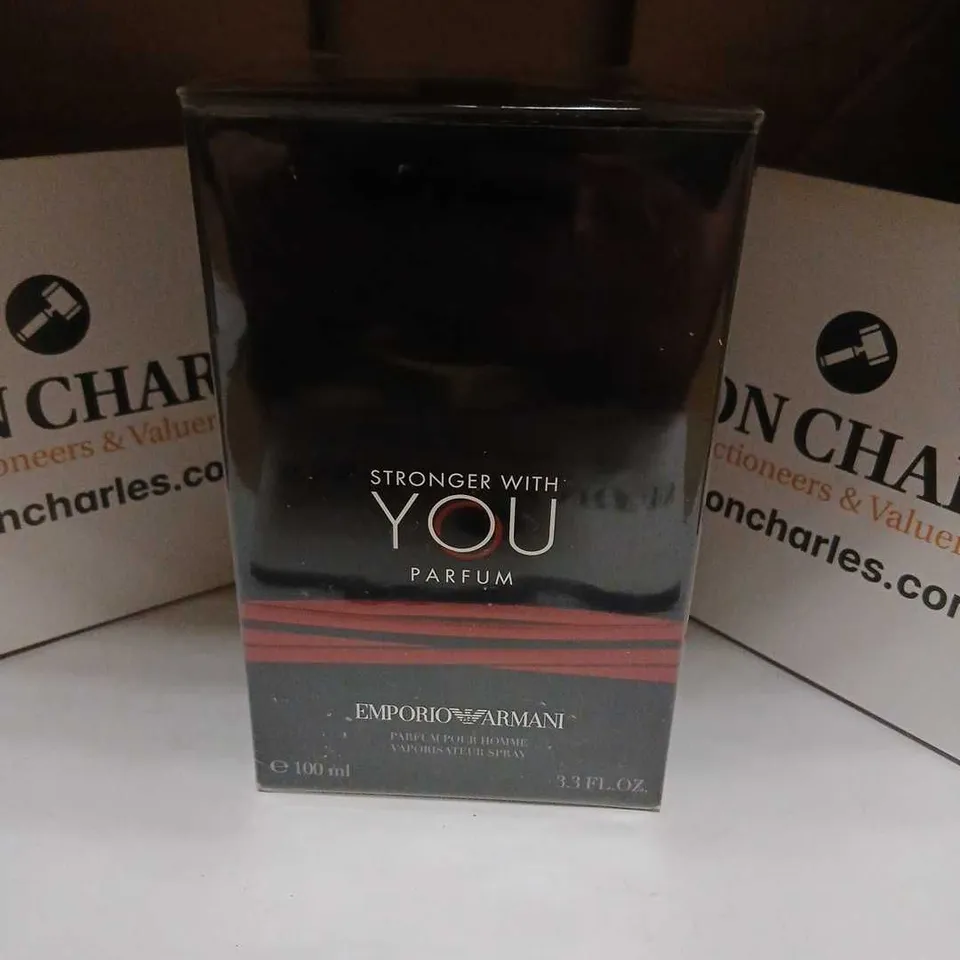 SEALED ARMANI BEAUTY STRONGER WITH YOU PARFUM 100ML