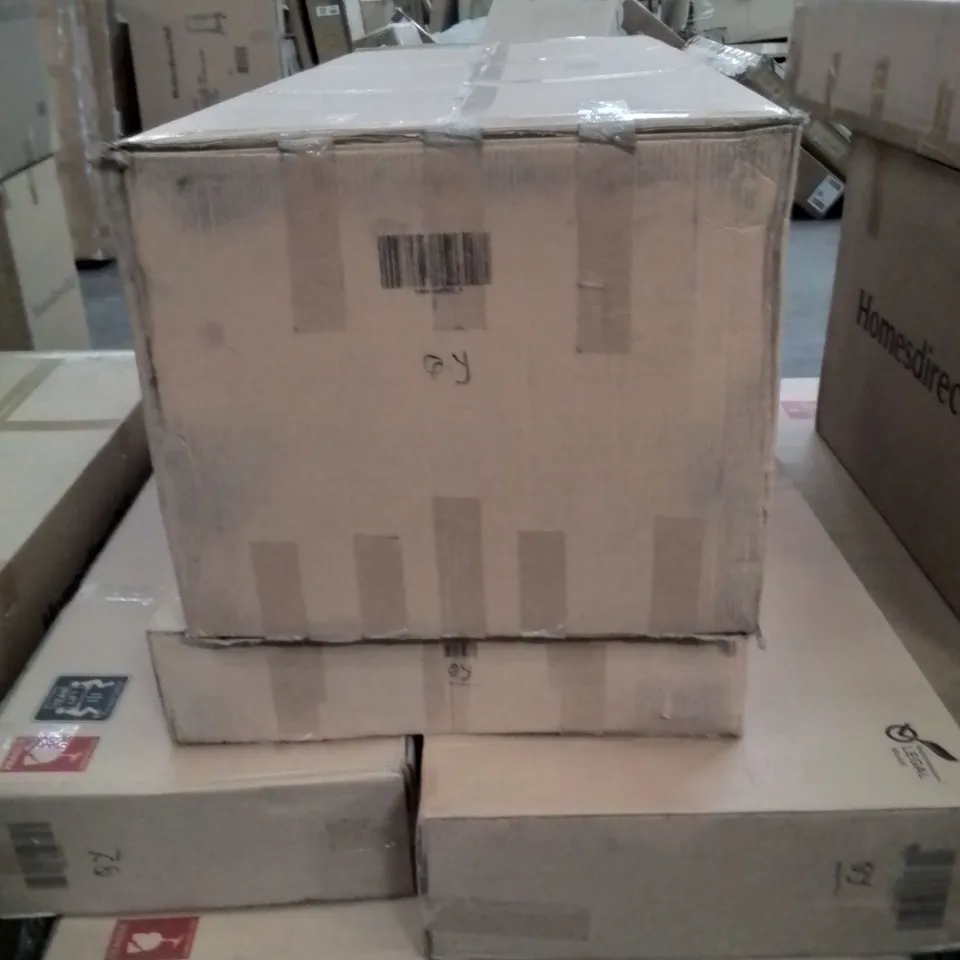 BRAND NEW HOMESDIRECT365 ANTIQUE STYLE 3 DOOR 3 DRAWER WARDROBE (5 BOXES)
