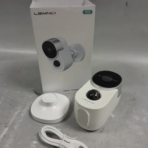 BOXED LEMNOI A103 BATTERY POWERED SECURITY CAMERA