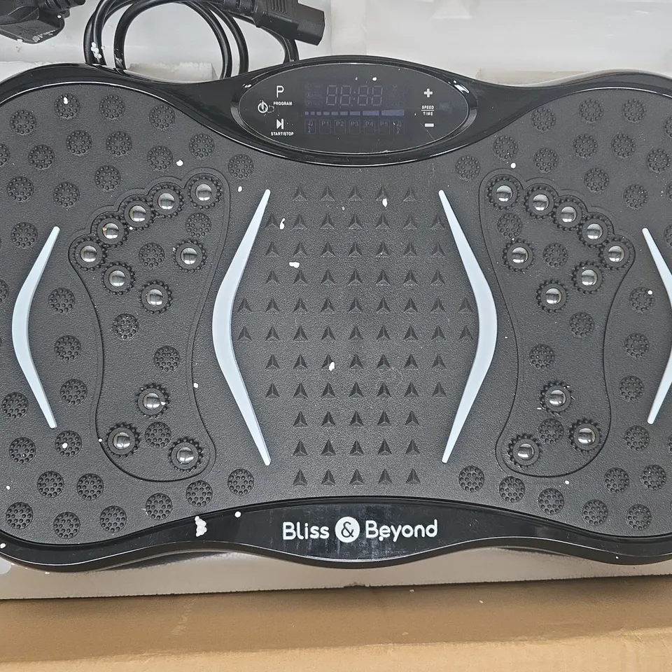 BOXED BLISS & BEYOND COREPLUS VIBRATION MASSAGER PLATE