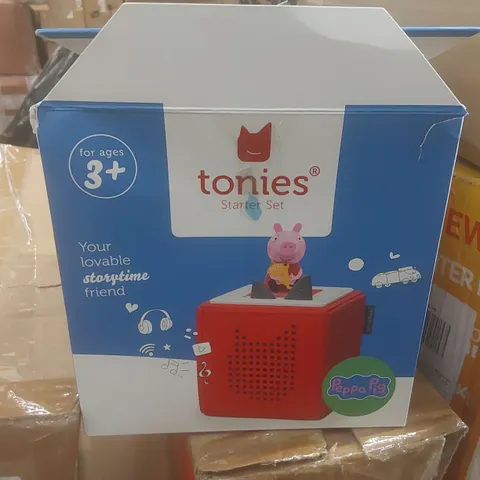 BOXED TONIES STARTER SET - RED FEATURING PEPPA PIG