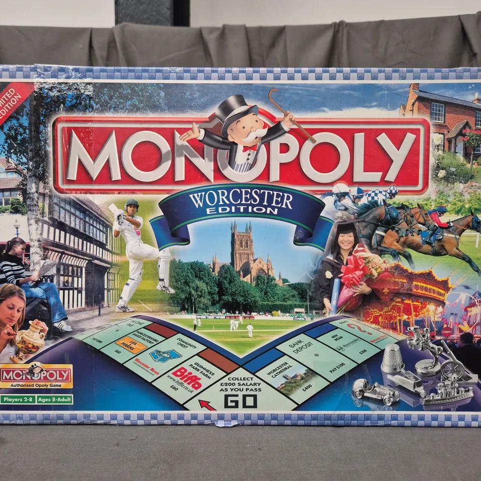 MONOPOLY WORCESTER EDITION