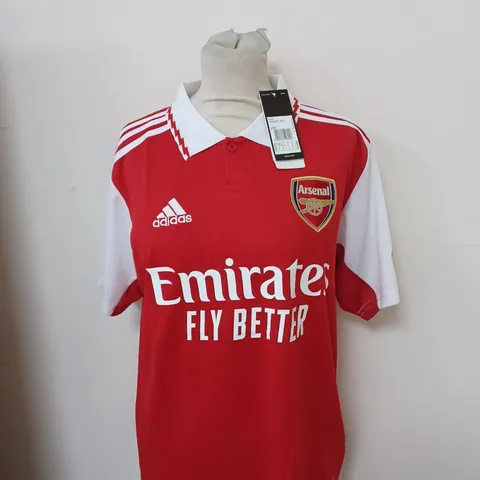 ARSENAL FC HOME SHIRT WITH ODEGAARD 8 SIZE M