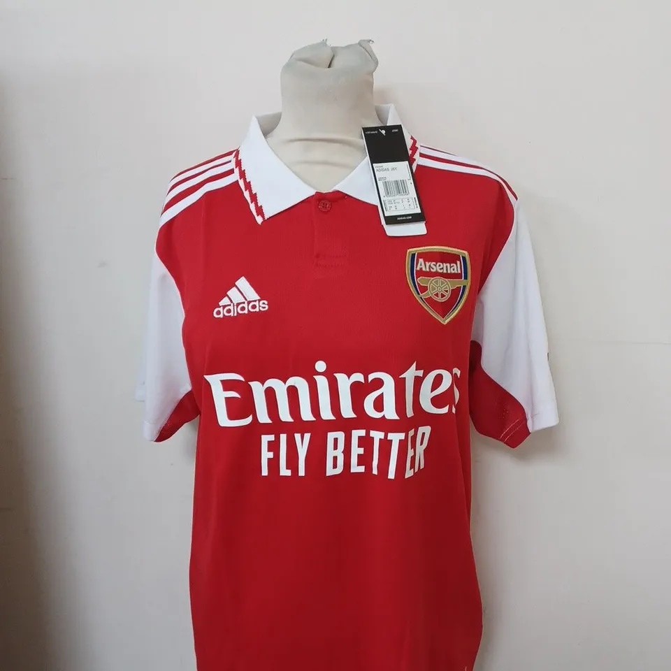 ARSENAL FC HOME SHIRT WITH ODEGAARD 8 SIZE M