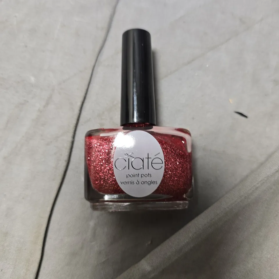CIATE LONDON PAINT POTS NAIL POLISH – SERENDIPITY (PP170) – GLITTER PINK, 0.46 FL OZ / 13.5 ML