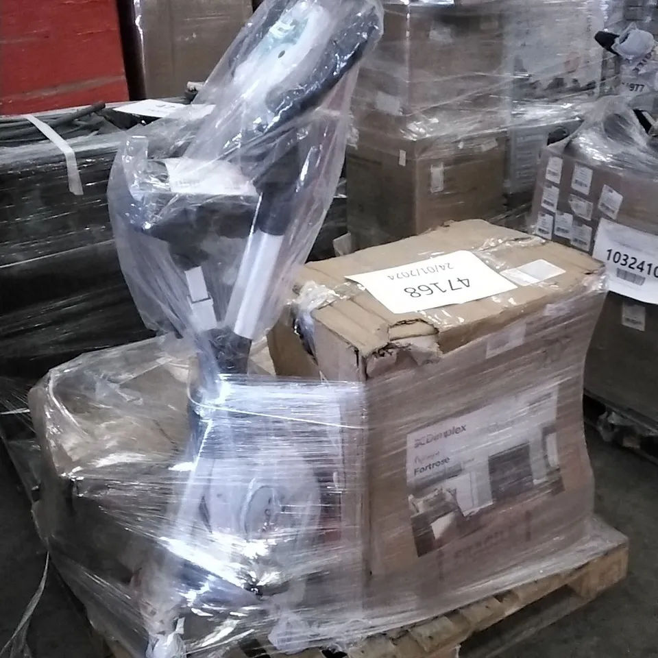 PALLET OF APPROXIMATELY 4 UNPROCESSED RAW RETURN HOUSEHOLD AND ELECTRICAL GOODS TO INCLUDE;