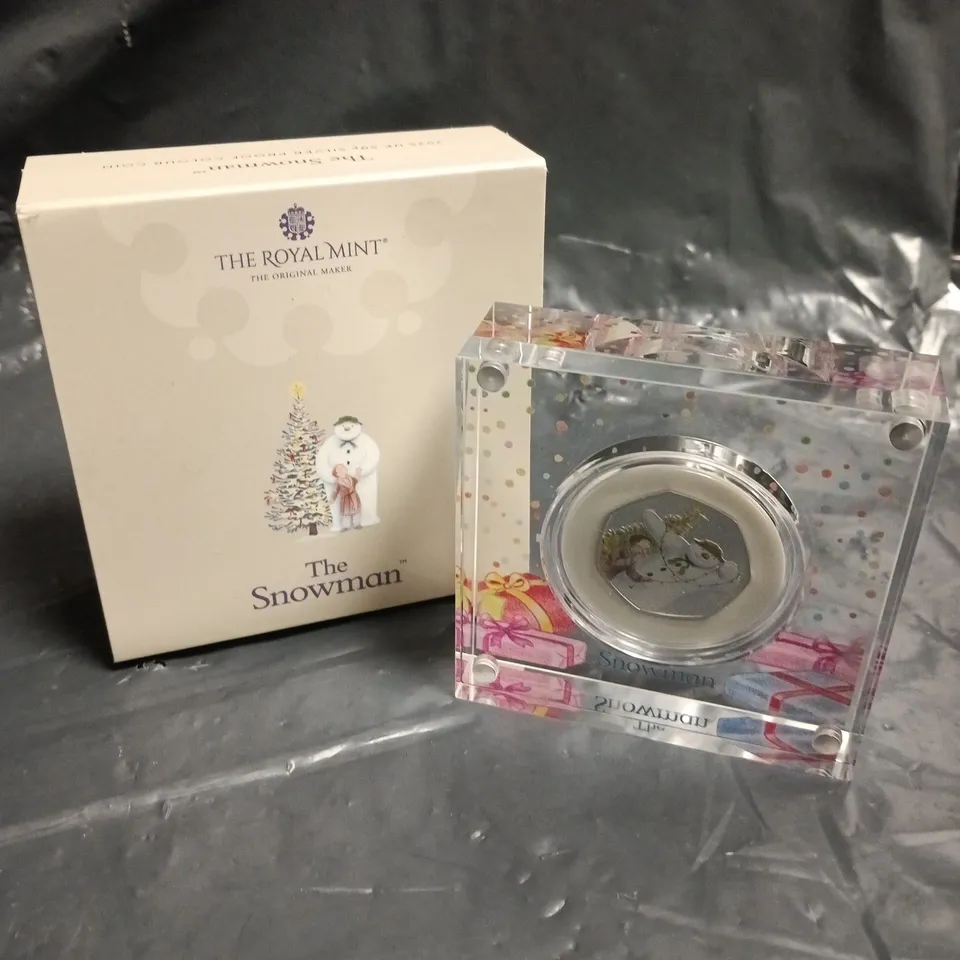 THE ROYAL MINT THE SNOWMAN 2025 UK COLLECTABLE COIN