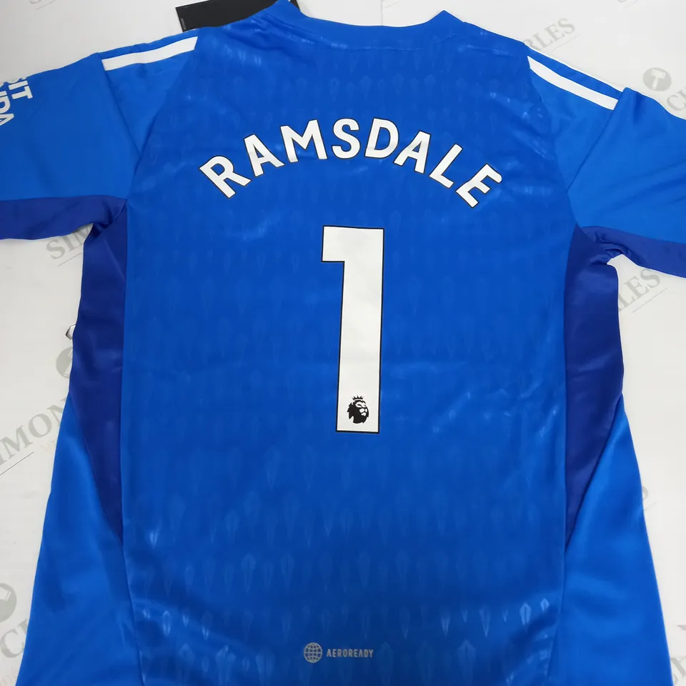 ADIDAS KIDS ARSENAL RAMSDALE GOALKEEPER SHIRT AND SHORTS - SIZE 24