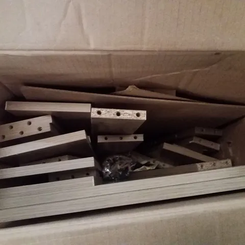 BOXED COFFEE TABLE -OAK- //ENGINEERED WOOD