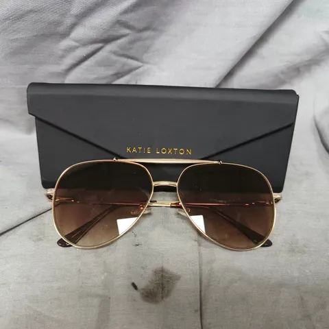 KATIE LOXTON BALI SUNGLASSES IN GOLD METAL 