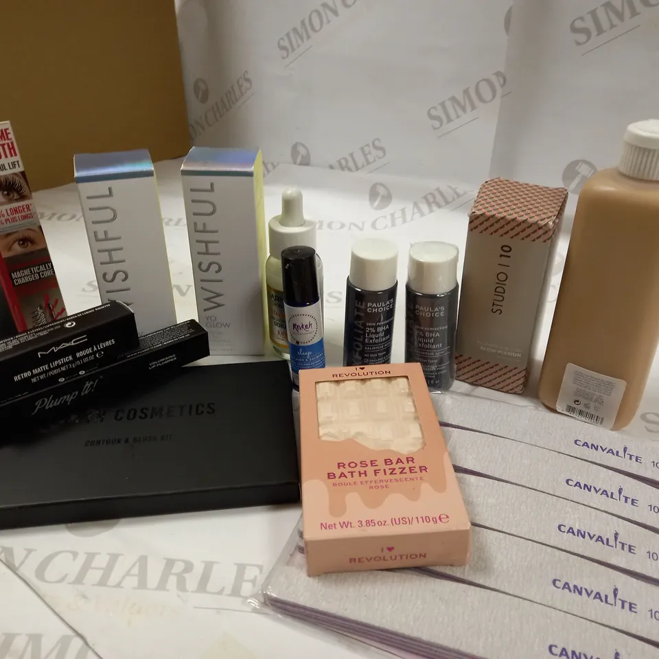 ASSORTMENT OF PREMIUM BRAND COSMETICS APPROX. 14 ITEMS 