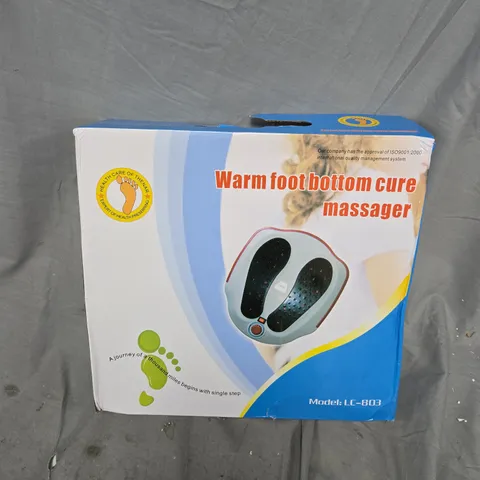 BOXED WARM FOOT BOTTOM CURE MASSAGER (LC-803)