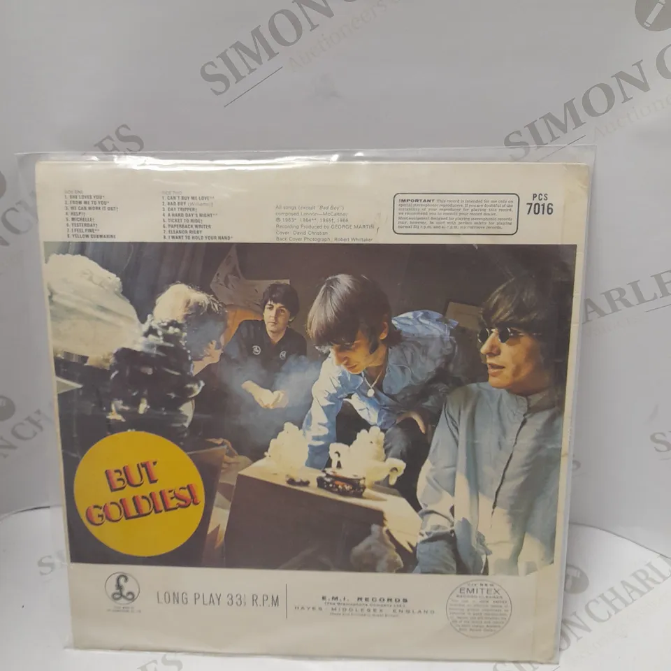 A COLLECTION OF BEATLES OLDIES VINYL 