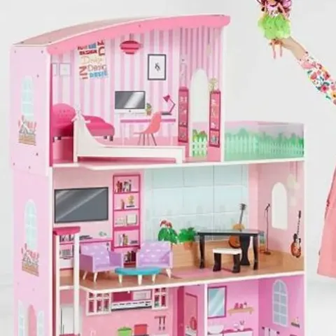 BRAND NEW BOXED TOY WOODEN MANSION