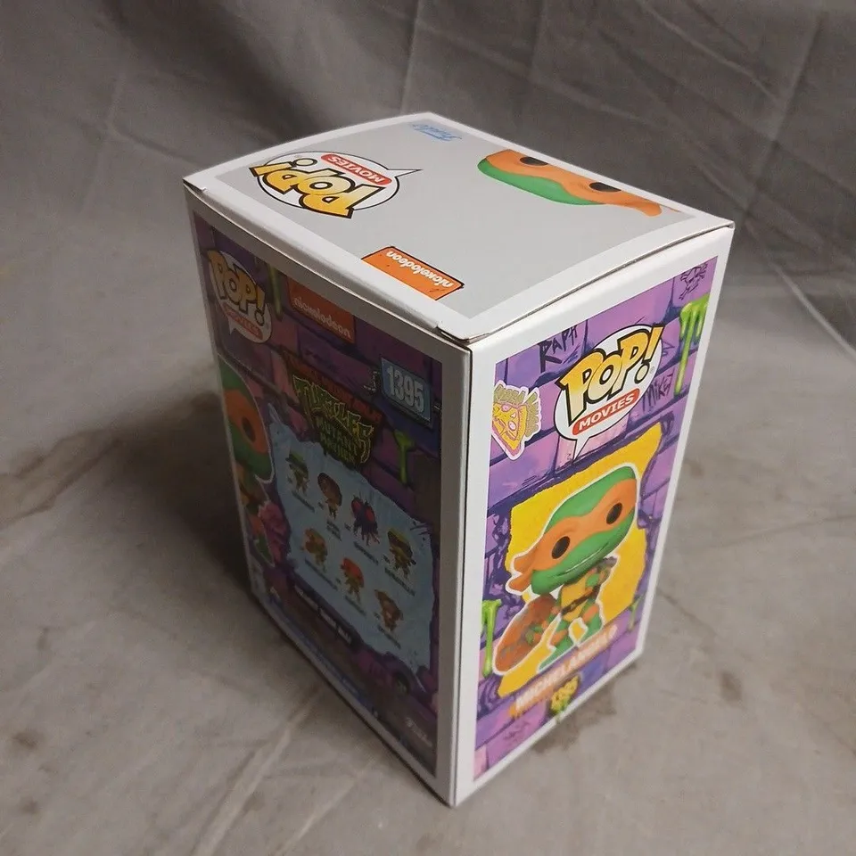 FUNKO POP! MOVIES MICHELANGELO TMNT VINYL FIGURE – BOXED (NO. 1395)