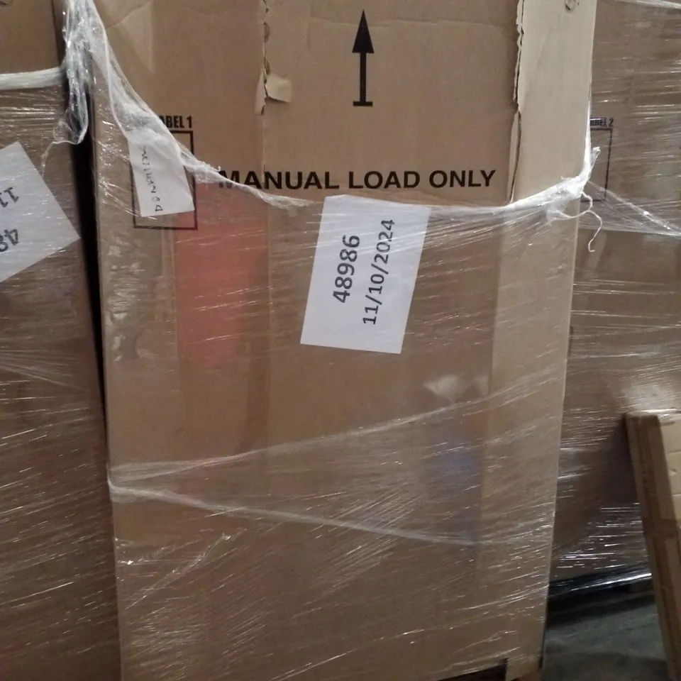 PALLET OF ASSORTED PRODUCTS INCLUDING PLAYPEN, CAMPING CHAIRS, CLOTHES AIRER, BLADELESS FAN