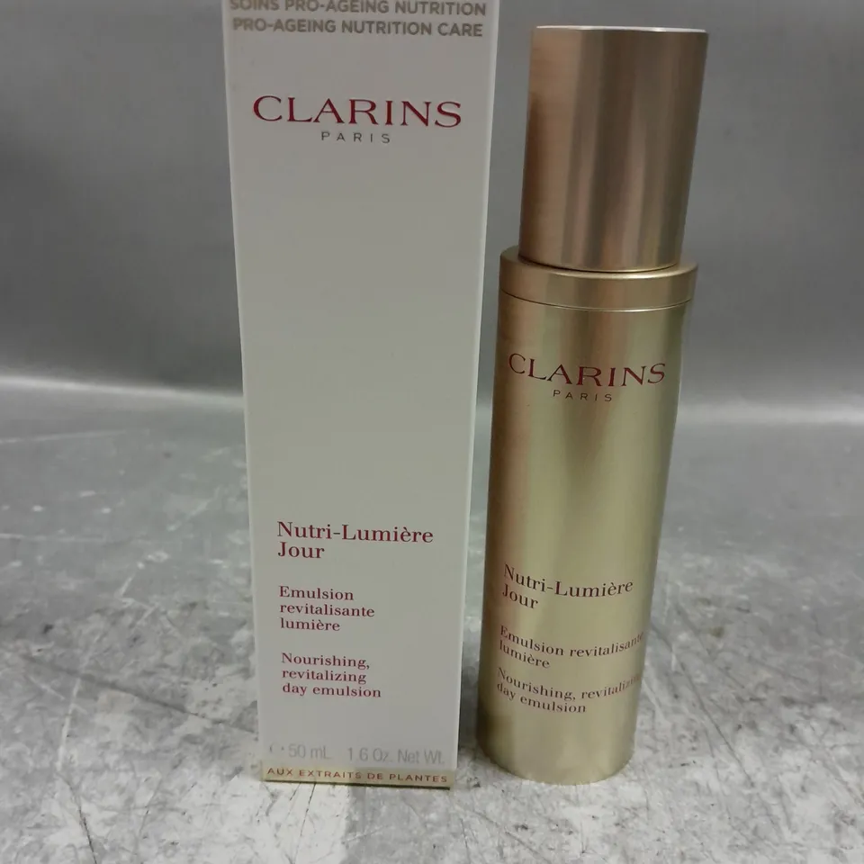 BOXED CLAIRINS NOURISHING REVITALISING DAY EMULSION 50ML