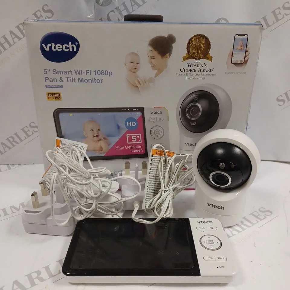 VTECH RM5764HD 5" SMART WI-FI 360 PAN & TILT VIDEO MONITOR 