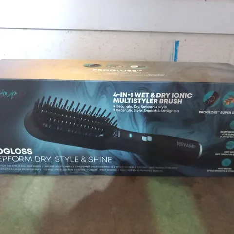BOXED REVAMP PROGLOSS DEEPFORM DRY, STYLE & SHINE AIR STYLER AND HOT BRUSH