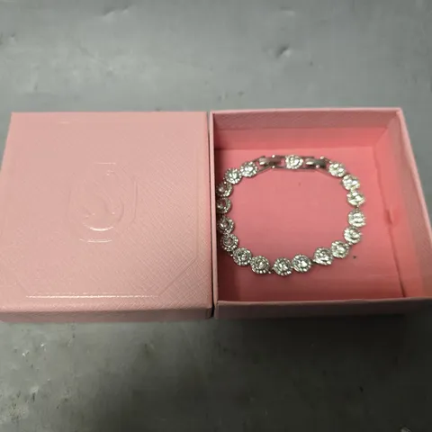 BOXED SWAOVSKI ROUND CUT BRACELET