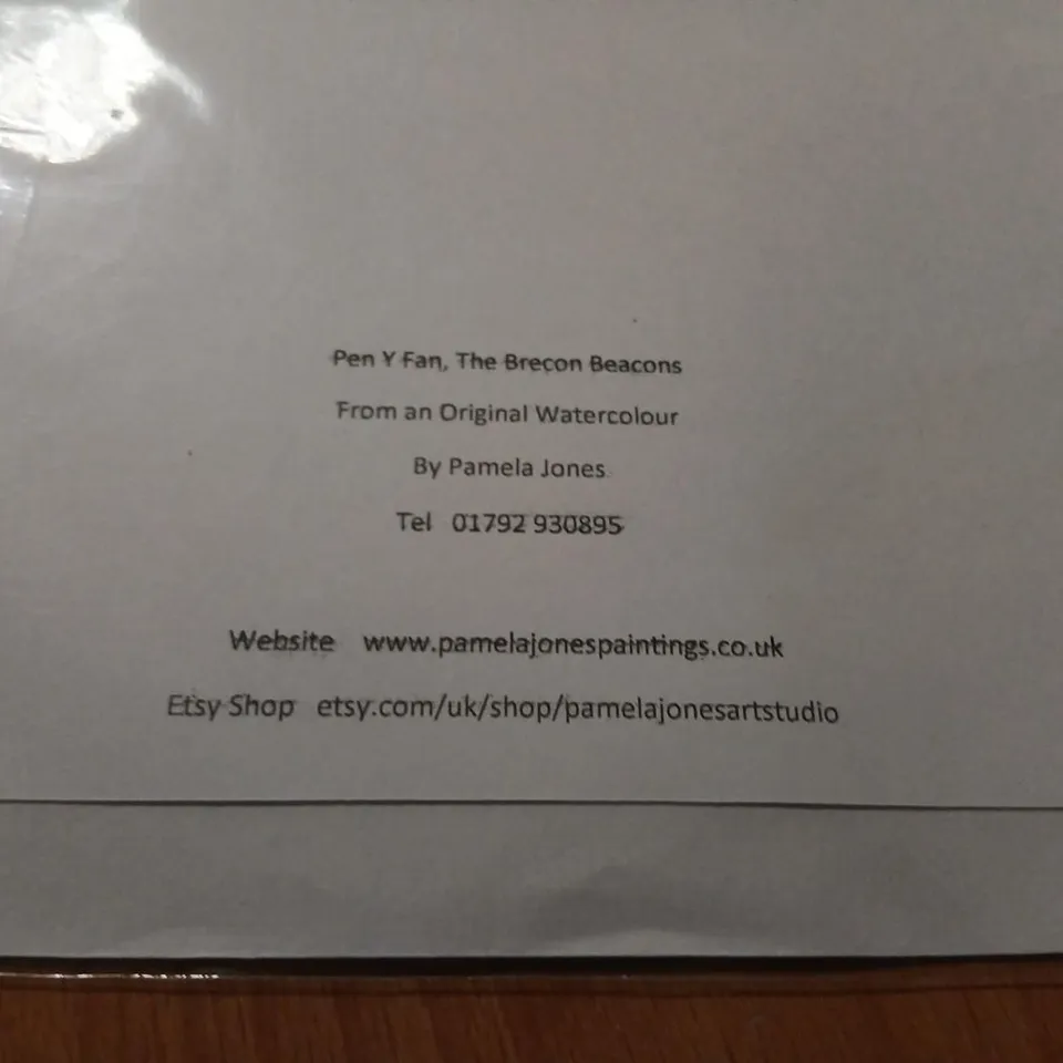 PAMELA JONES – PEN Y FAN, THE BRECON BEACONS (WATERCOLOUR PRINT)