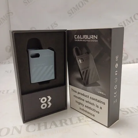BOXED UWELL CALIBURN AK2 POD SYSTEM. 
