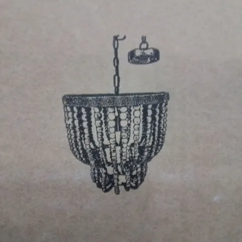 BOXED 1-LIGHT UNIQUE/STATEMENT PENDANT (1 BOX)