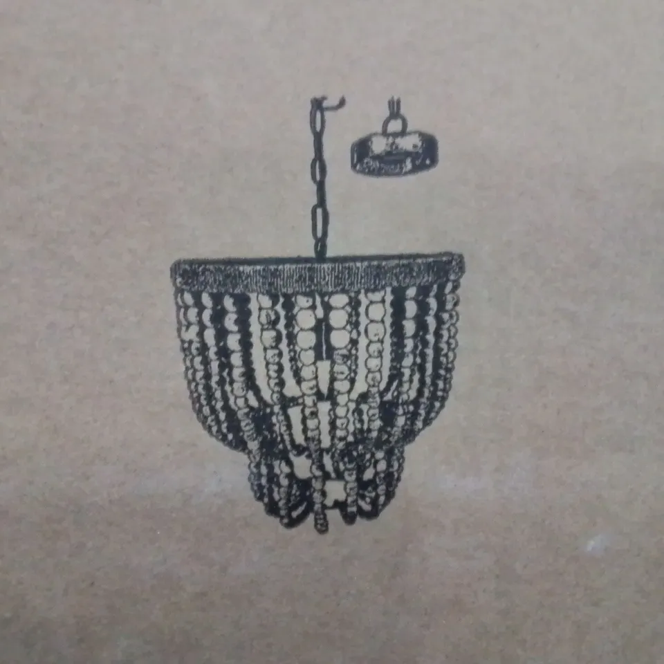 BOXED 1-LIGHT UNIQUE/STATEMENT PENDANT (1 BOX)