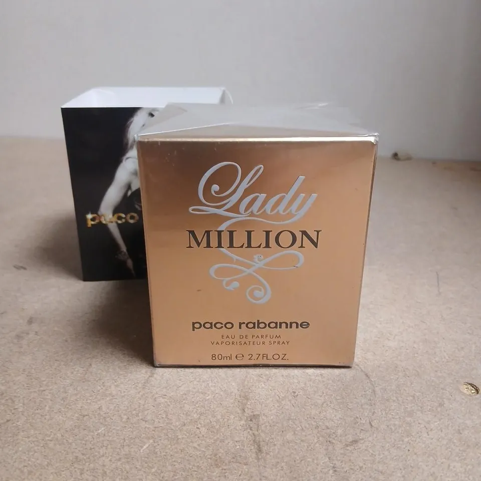 BOXED AND SEALED PACO RABANNE LADY MILLION EAU DE PARFUM 80ML