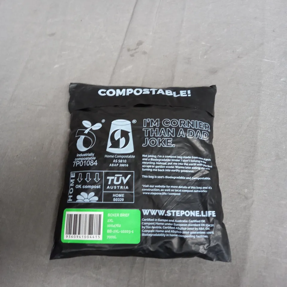 SEALED STEPONE BOXER BREIF 2XL