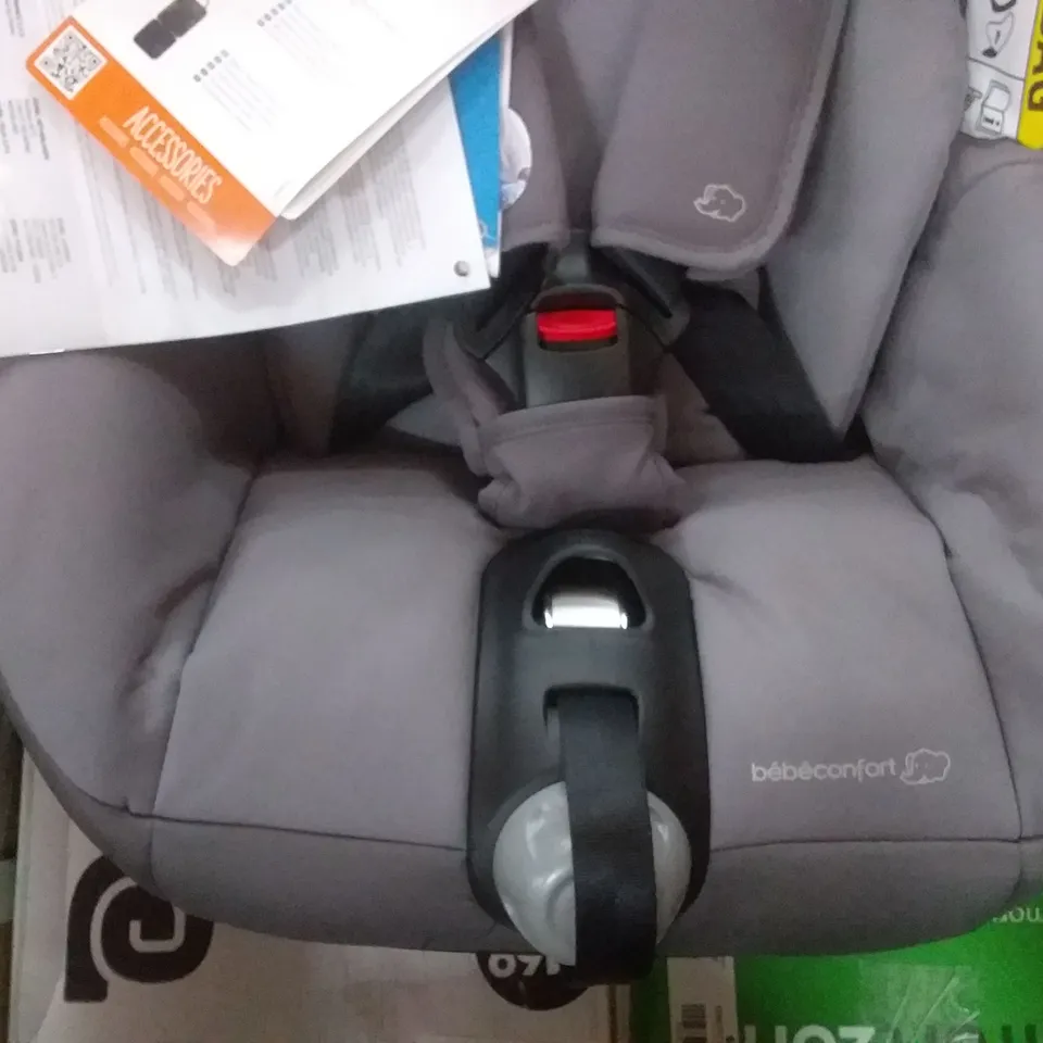 BOXED OPAL CHILDREN'S CAR SEAT - 0 TO 4 YEARS  IN CONCRETE GREY 