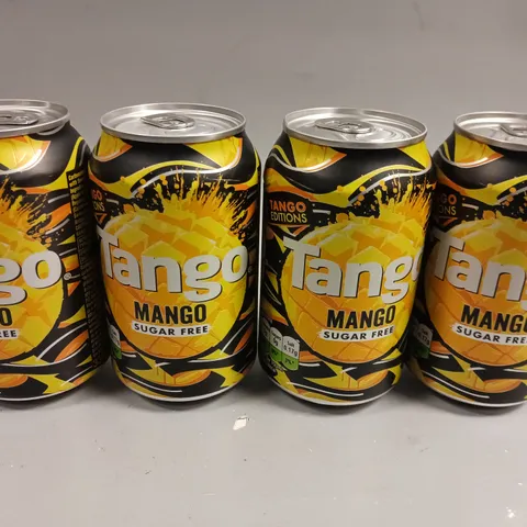 APPROXIMATELY 15 TANGO MANGO SUGAR FREE DRINKS - 15 X 330ML