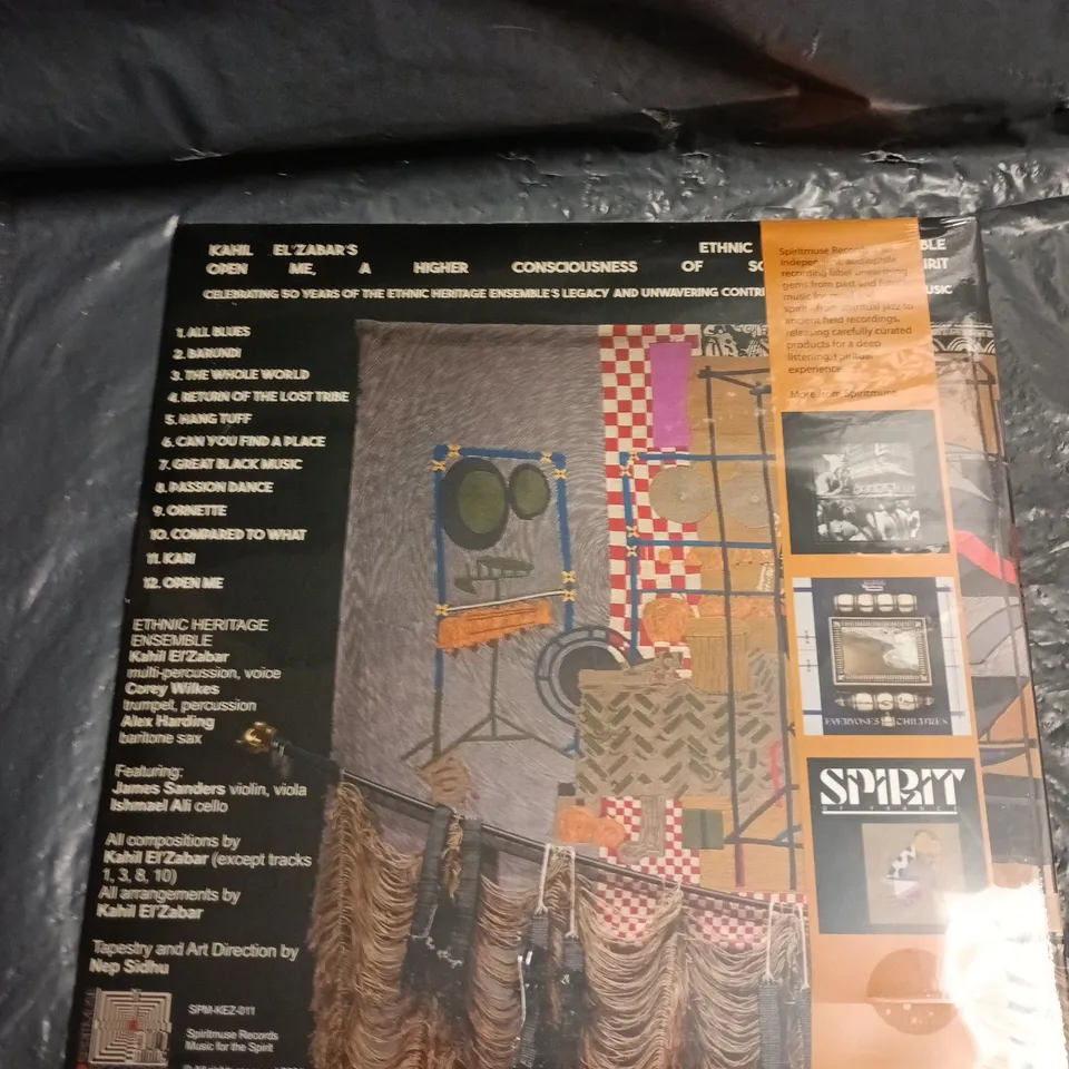 SEALED ETHNIC HERITAGE ENSEMBLE OPEN ME, A HIGHER CONSCIOUSNESS OF SOUND AND SPIRIT VINYL