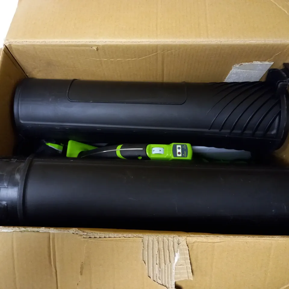 GREENWORKS LEAF BLOWER/VACUUM