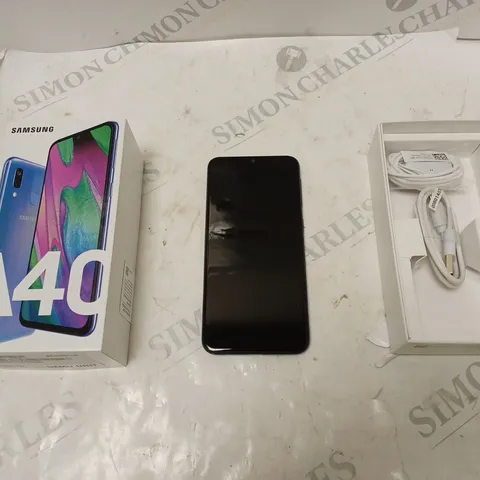 BOXED SAMSUNG GALAXY A40 SMARTPHONE