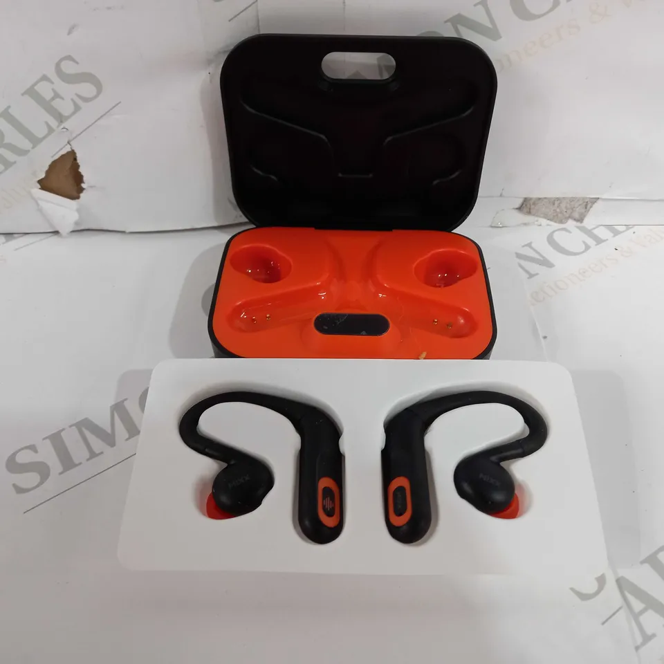 BOXED MIXX STREAMBUDS SPORTS CHARGE OVER EAR FLEXIBLE EARBUDS