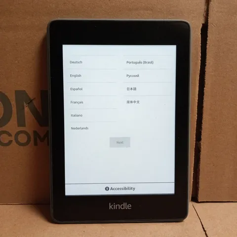 AMAZON KINDLE E-READER